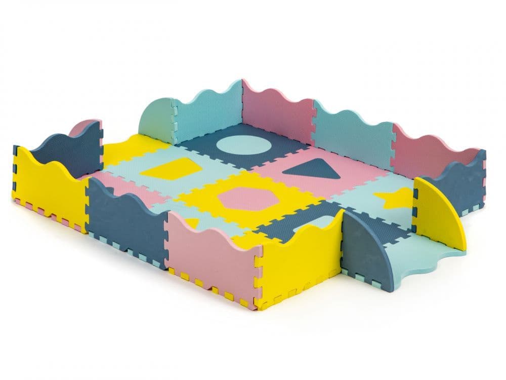 Ecotoys Pěnová podložka pro děti PUZZLE 121,5 cm, 008