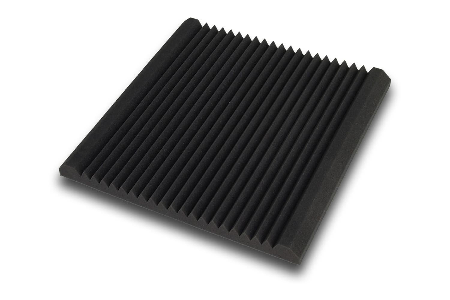 Mega-acoustic Akustická pěna premium V-profil grafit