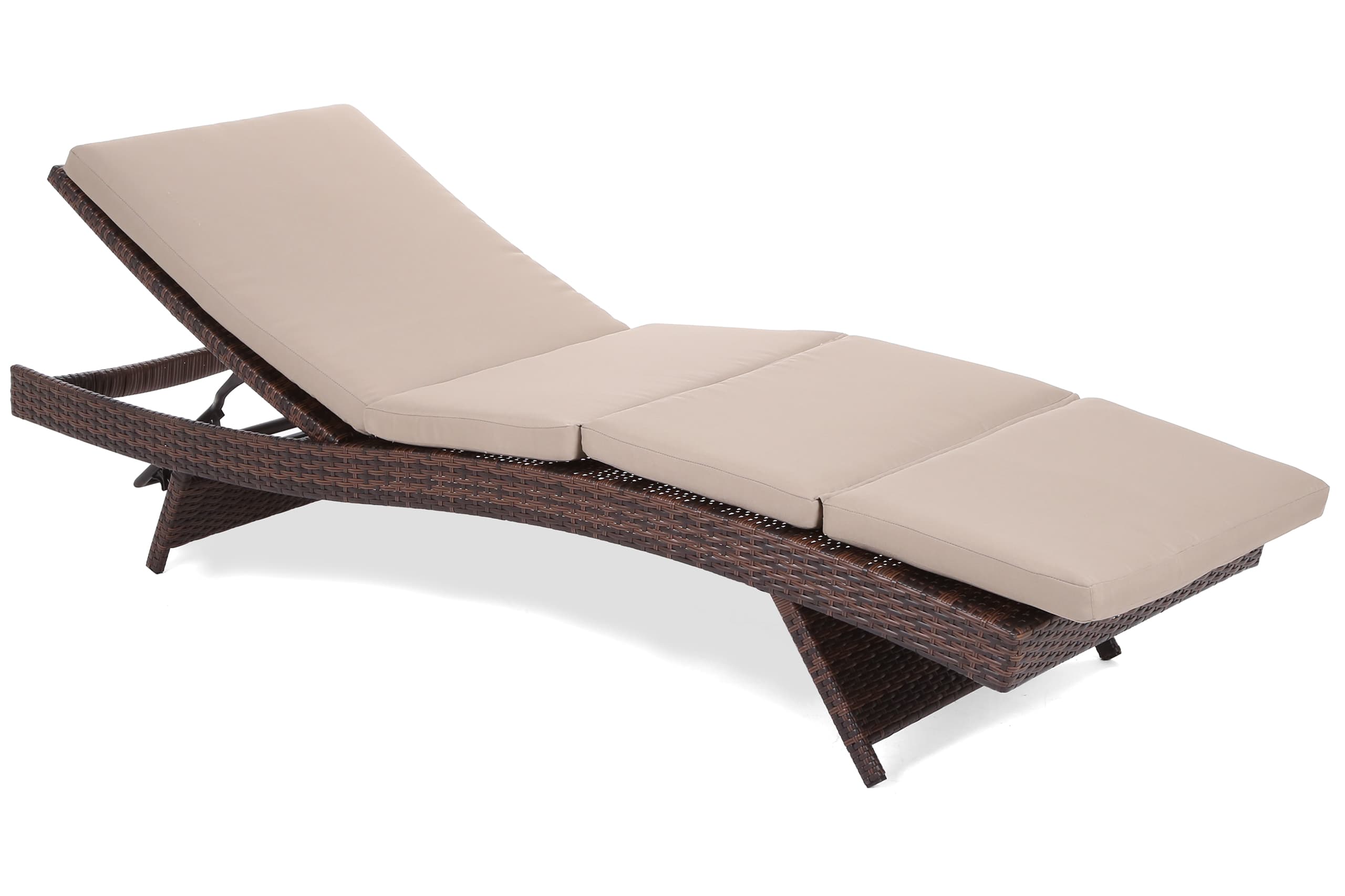 Home&Garden Zahradní lehátko Bora Bora Brown Mat / Brown Melange - náhled 5