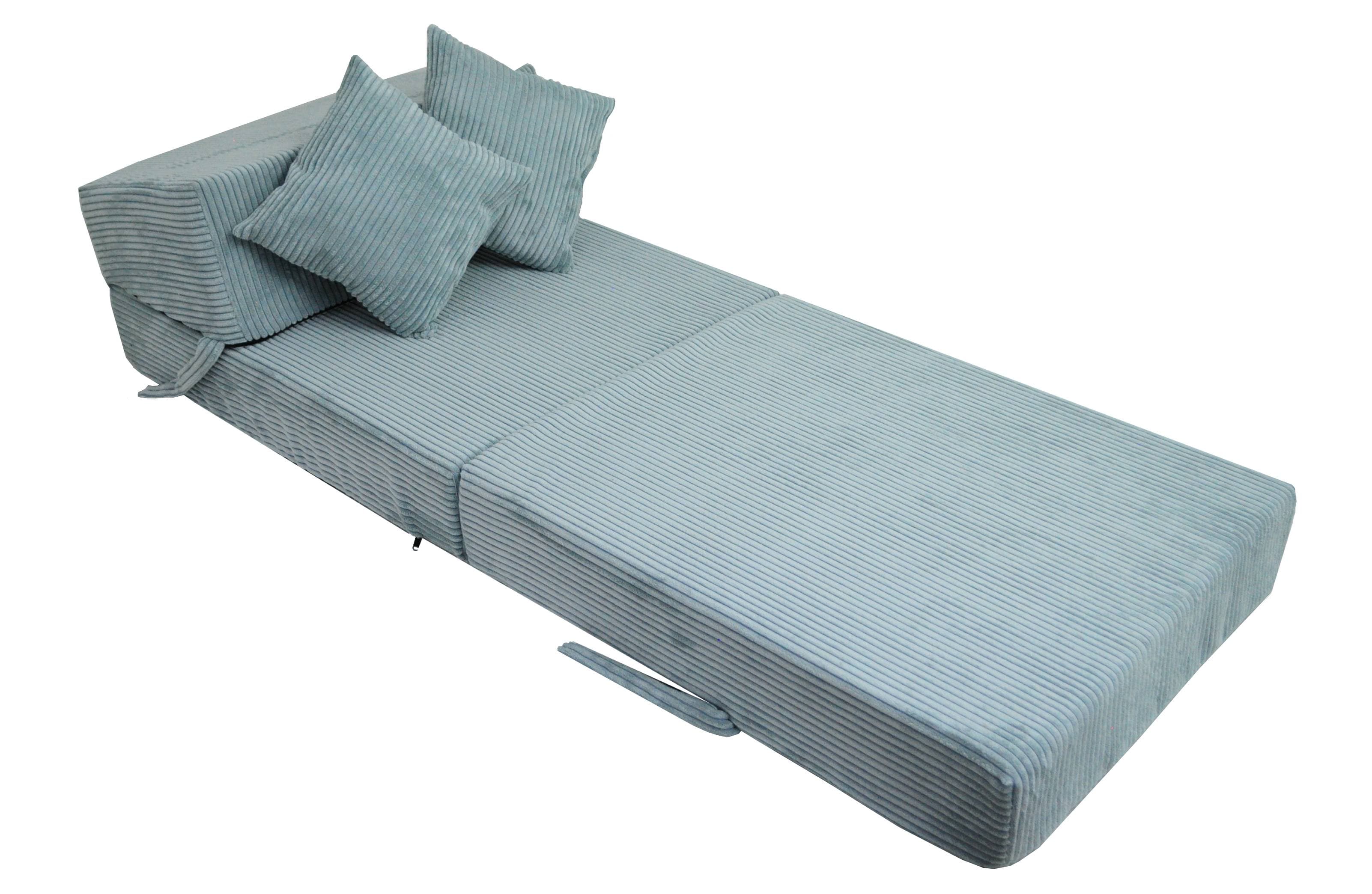 Fimex Rozkládací křeslo - matrace pro hosty Lincol mint 70x200x15 cm - náhled 4