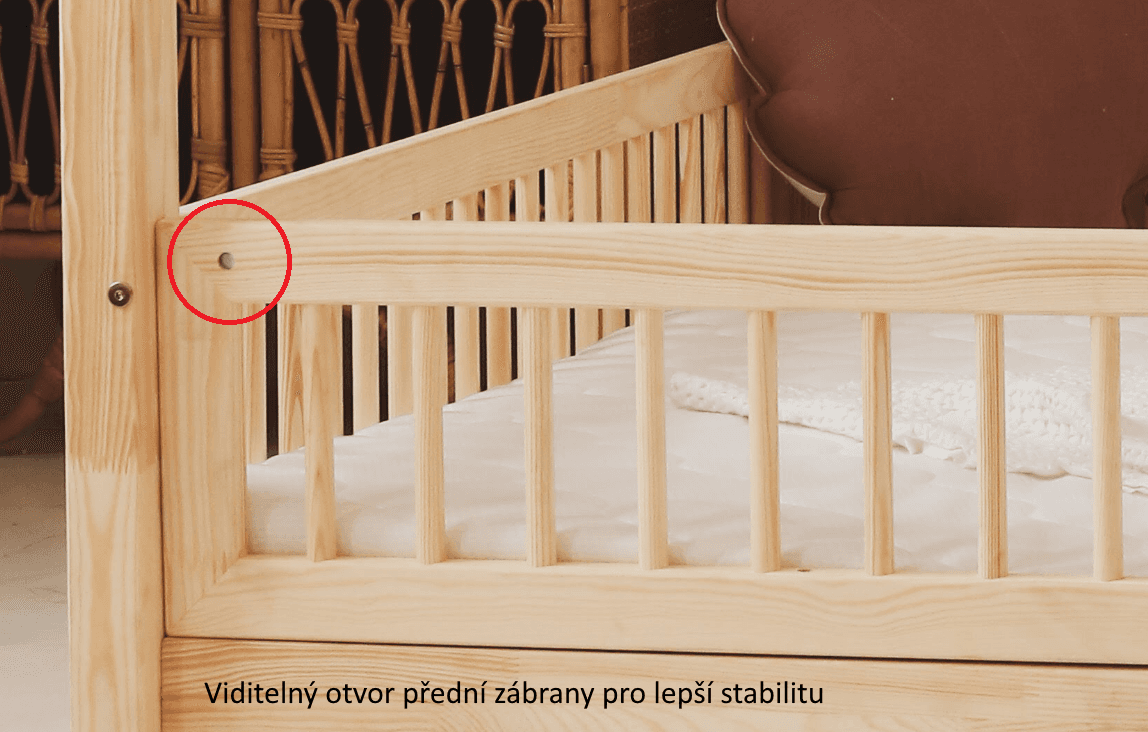 Luletto Domečková postel Bianco Duo - náhled 2