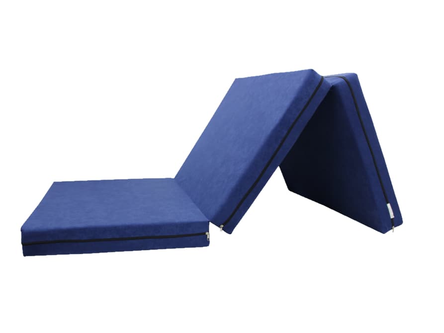 e-matrace.com Skládací matrace pro hosty modrá 10 cm