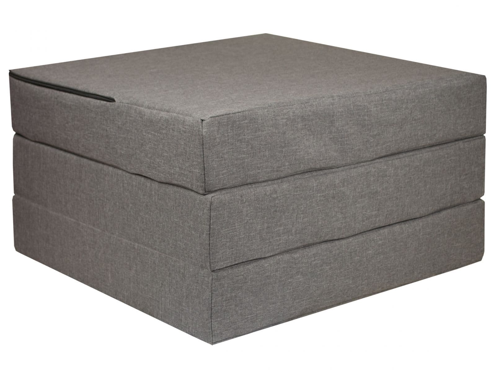 Fimex Skládací matrace pro hosty Sawana 65x195x10 cm světle šedá