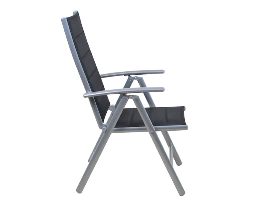 Home&Garden Zahradní sestava Ibiza Pollywood Silver / Black 6+1 - náhled 3