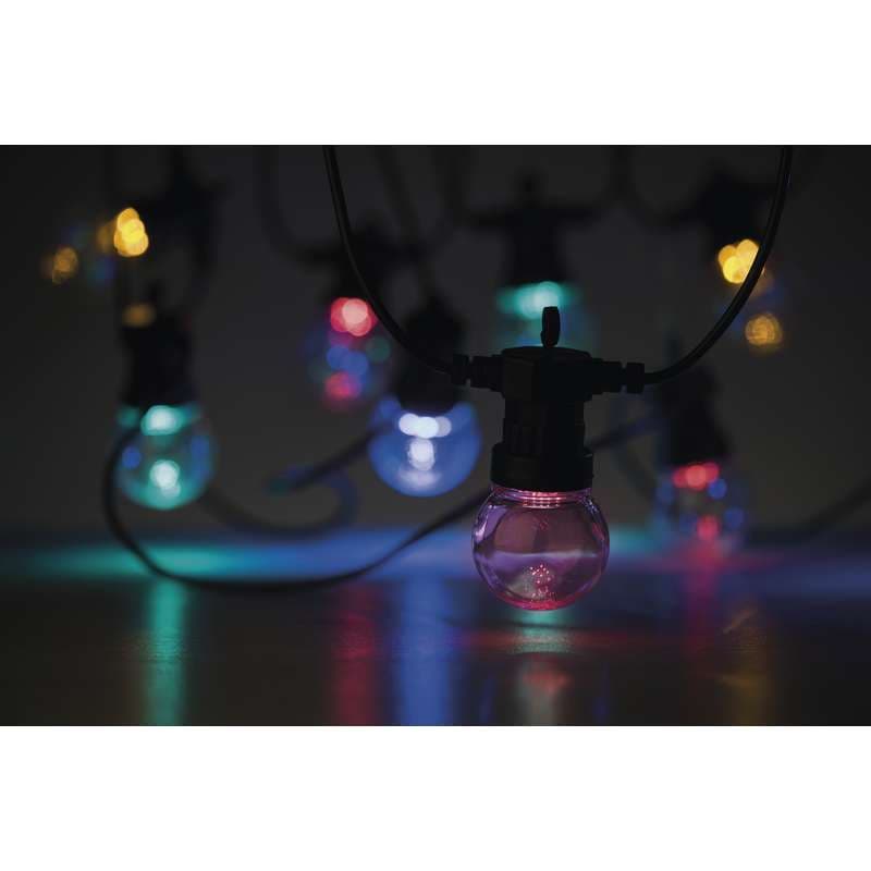 LED vánoční řetěz 2,25W vícebarevný, 5m, voděodolný - náhled 2
