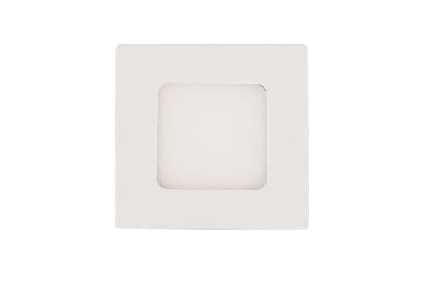 LED panel 3W 240lm 8,5x8,5cm teplé světlo, čtvercový