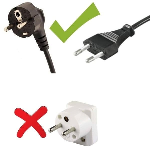 SCHUKO výsuvná zásuvka - 4 zásuvky, 1,5m kabel 3G1.5, stříbrná - náhled 2