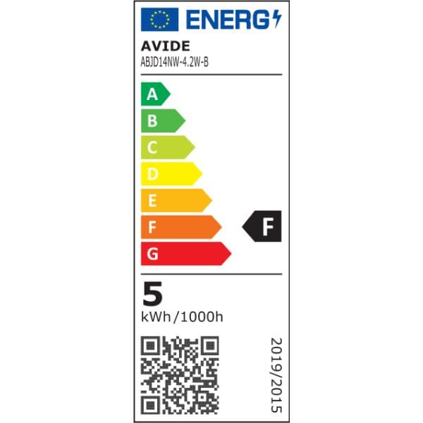 Prémiová LED žárovka E14 4,2W 450lm, denní, ekv. 39W, 3 roky - náhled 3