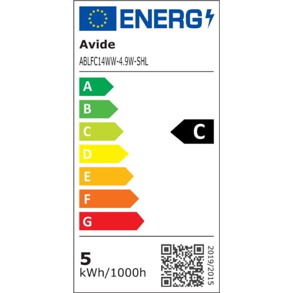Ultra úsporná prémiová retro LED žárovka E14 4,9W 806lm svíčka teplá ekv. 60W 3 roky - náhled 3