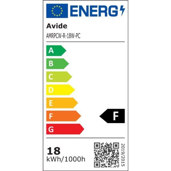 Vestavný LED panel 18W 1820lm, studená, kruhový, 22cm - náhled 3