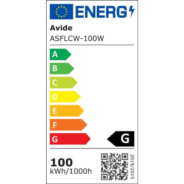 Ultratenký LED reflektor černý 100W 8000lm, studená barva světla - náhled 3