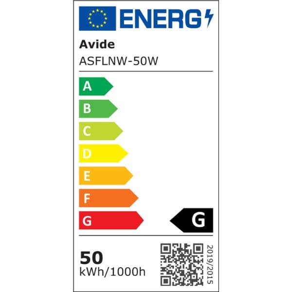 Ultratenký LED reflektor černý 50W 4000lm, denní barva světla - náhled 3