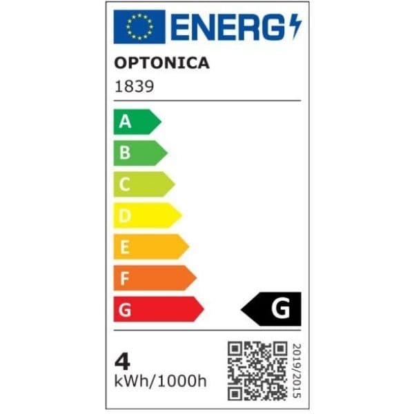 LED  žárovka E27 4W  320lm G45, denní, ekvivalent 30W - POSLEDNÍ KUS - náhled 3
