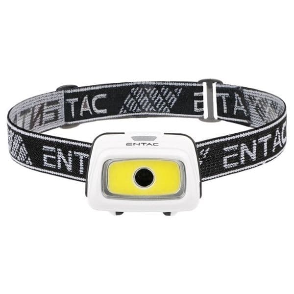 LED čelovka 5+3W 140lm IP54, bílá, na 3 baterie AAA - náhled 2