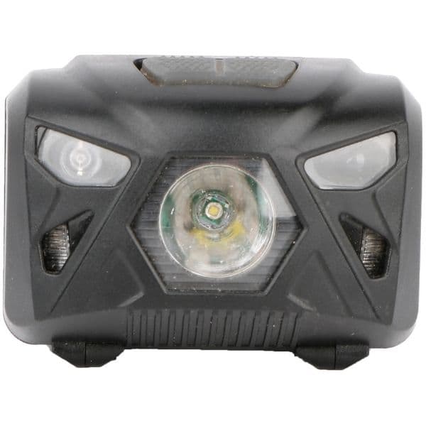 Nabíjecí LED čelovka se senzorem pohybu 5W 150lm IP54, černá - náhled 3