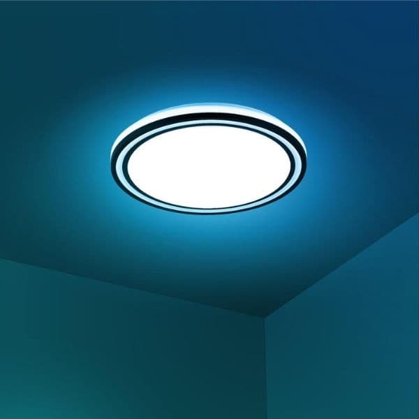 Prémiové led stropní svítidlo Bella RGB+W 32cm 24W 1320lm, dálkové ovládání, TUYA, 3 roky - náhled 4