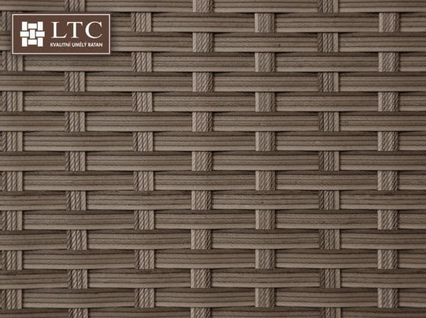 Set: Umělý ratan - květináč Florenza 60 + Florenza 80 šedobéžový - náhled 5