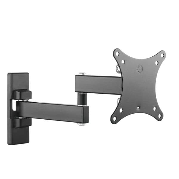 Držák na TV 13"-27" na zeď Holmios, kloubový 90°h 3-10°v, nosnost 15kg, 10 let záruka - náhled 4