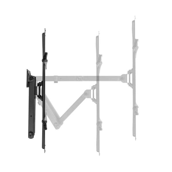 Držák na TV 32"- 55" na zeď Holmios, kloubový 90°h +10-15°v, nosnost 35kg, 10 let záruka - náhled 3