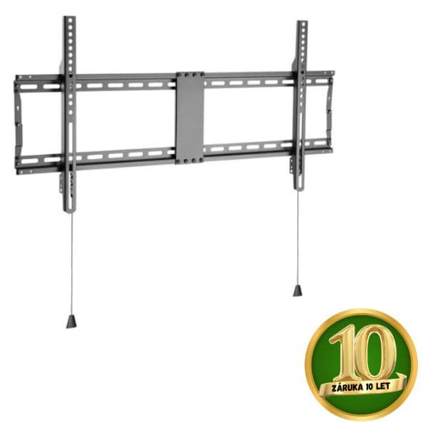 Držák na TV 43"-90" na zeď Holmios fixní, nosnost 70kg, ochrana proti krádeži, 10 let zár.