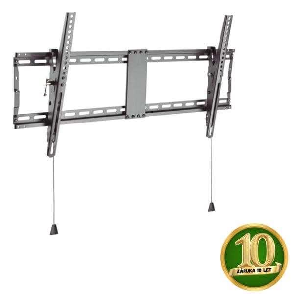 Držák na TV 43"-90" na zeď Holmios, sklopný o 3-12°, nosnost 70kg, ochrana, 10 let záruka
