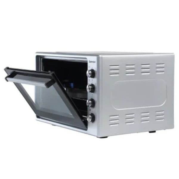 Stolní trouba LTC 70 l – horkovzdušná, s grilem, 2000 W, šedá - náhled 4