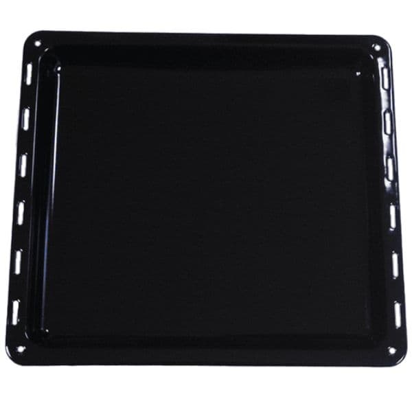 Pečící plech pro stolní trouby LTC 70l, 48,5 x 43,5 x 4cm, smaltovaný, černý