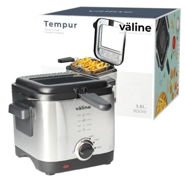 Fritéza na olej Väline Tempur, 1,5 l, 900W, nastavení teploty, 3 roky záruka - náhled 2