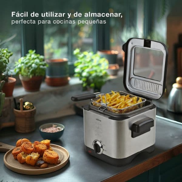 Fritéza na olej Väline Tempur, 1,5 l, 900W, nastavení teploty, 3 roky záruka - náhled 3