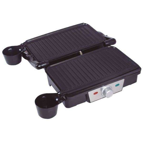 Velký kontaktní gril Väline Amantta, grilovací plocha 27,5x17cm 1500W, 180°, 3 roky záruka - náhled 2