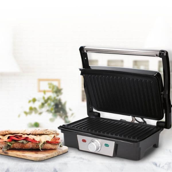 Velký kontaktní gril Väline Amantta, grilovací plocha 27,5x17cm 1500W, 180°, 3 roky záruka - náhled 4