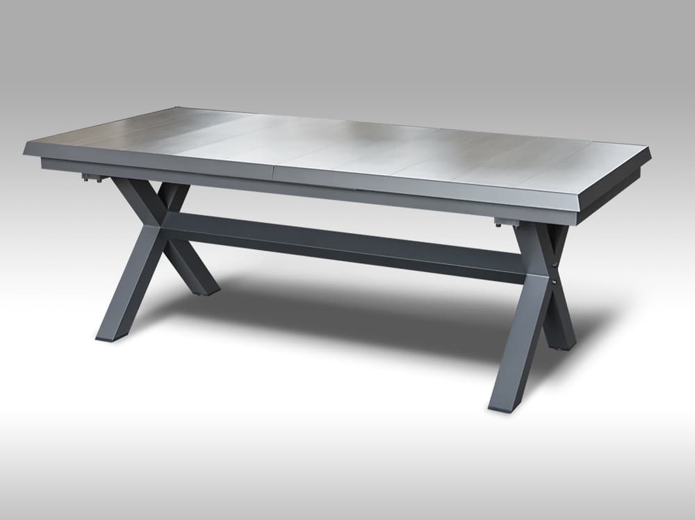 Hliníkový zahradní nábytek rozkládací stůl Gerardo 205/265cm, 10 designových křesel Jasper - náhled 3