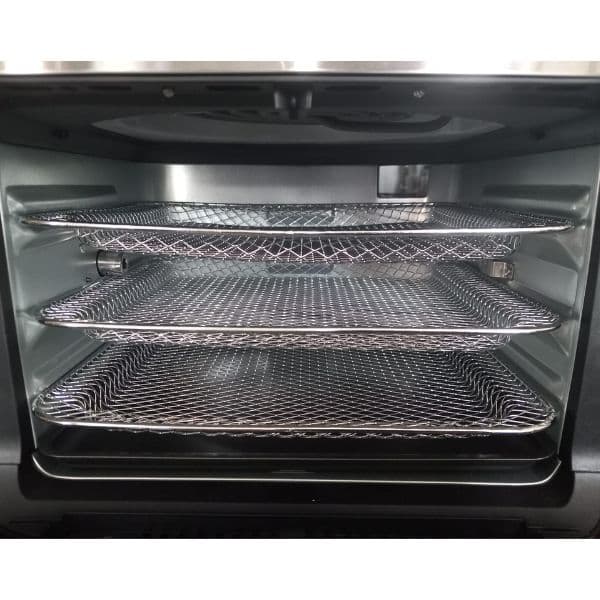 Horkovzdušná fritéza - trouba, digitální Brock 12l s grilem, 1800W, okno, 10 programů - náhled 2