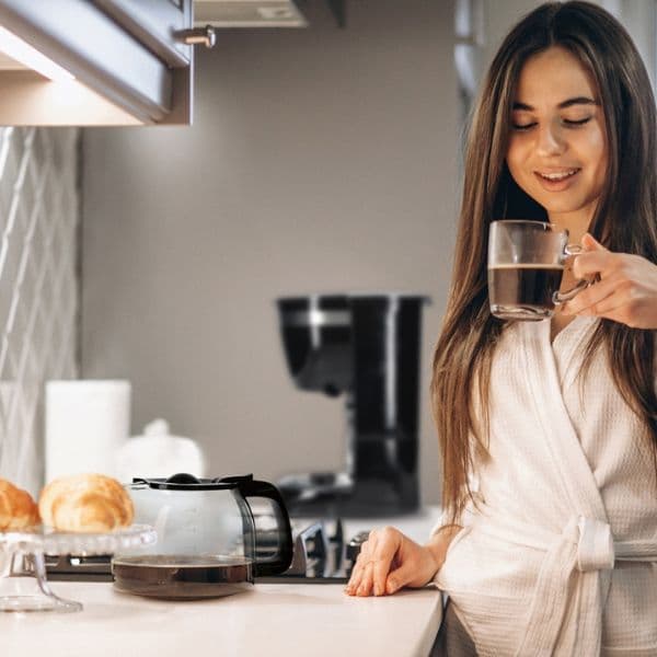 Elektrický překapávač na kávu Väline Mocca, 10 šálků, 800W, 1,25 l, černý, 3 roky záruka - náhled 4
