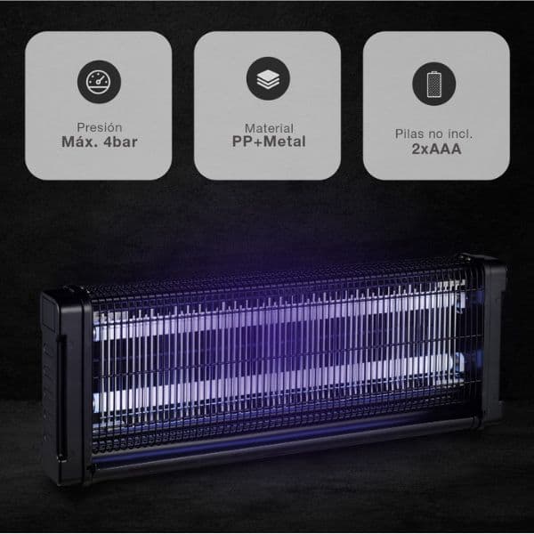 Elektrický lapač hmyzu Navelis Balonga 40W, UV, 150m2, samostojný i závěsný, 3 roky záruka - náhled 2