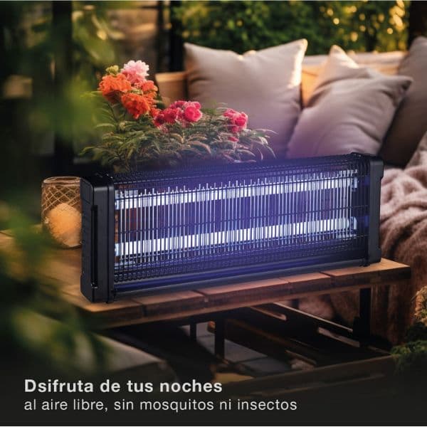 Elektrický lapač hmyzu Navelis Balonga 40W, UV, 150m2, samostojný i závěsný, 3 roky záruka - náhled 3