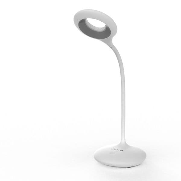 Nabíjecí plynule stmívatelná LED stolní lampa 4W 250lm denní světlo, bílá - náhled 2