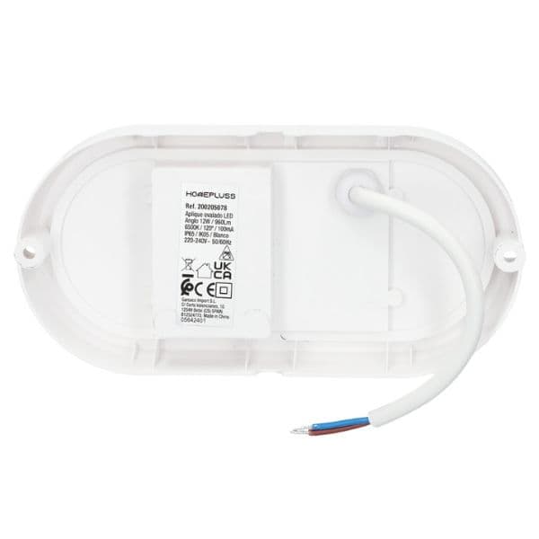 Prémiové LED venkovní osvětlení Anglo ovál do mokra IP65 12W 960lm studená, 3 roky - náhled 4