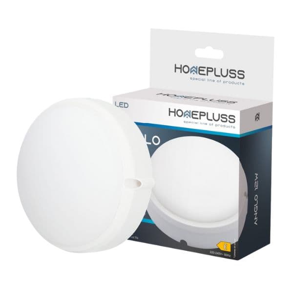 Prémiové LED venkovní osvětlení Anglo kruh do mokra IP65 12W 960lm studená, 3 roky - náhled 5