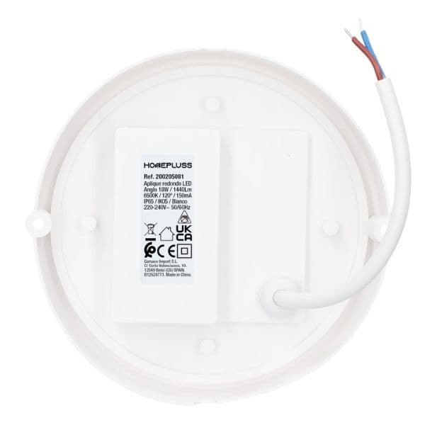 Prémiové LED venkovní osvětlení Anglo kruh do mokra IP65 18W 1440lm studená, 3 roky - náhled 4
