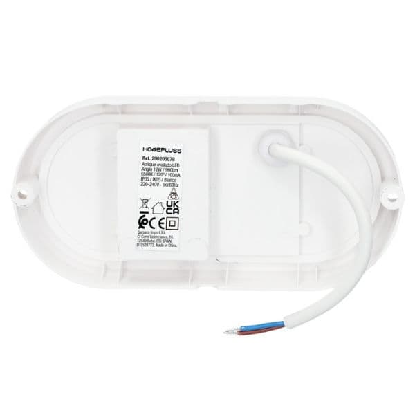 Prémiové LED venkovní osvětlení Anglo ovál do mokra IP65 18W 1440lm studená, 3 roky - náhled 4