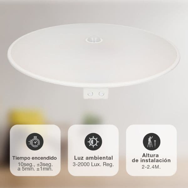 Prémiové LED venkovní osvětlení Celano s čidlem pohybu 26cm IP54 15W 1150lm denní, 3 roky - náhled 3