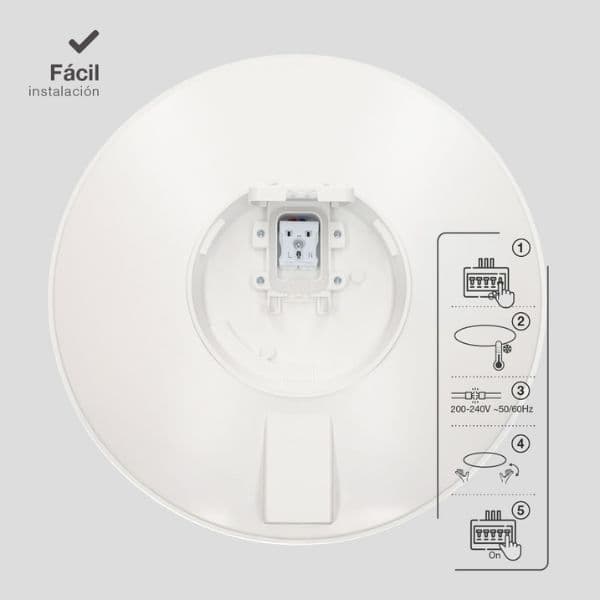 Prémiové LED venkovní osvětlení Celano s čidlem pohybu 26cm IP54 15W 1150lm denní, 3 roky - náhled 4