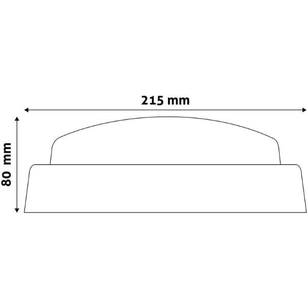 Prémiové LED venkovní osvětlení Titania-R do mokrého provozu IP54 14W 1000lm denní, černé - náhled 4