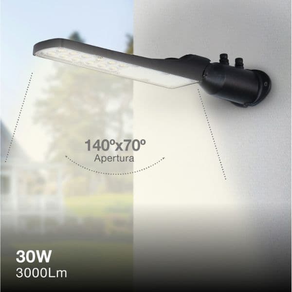 LED veřejné osvětlení Kudat GSC 30W 2700lm denní 4000K na stožár nebo na zeď - náhled 2