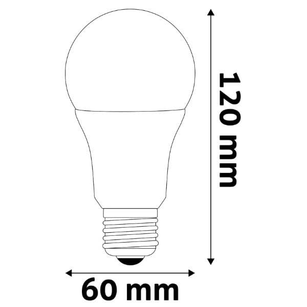 Prémiová LED žárovka E27 13W 1521lm, studená, ekv.100W, 3 roky - náhled 2