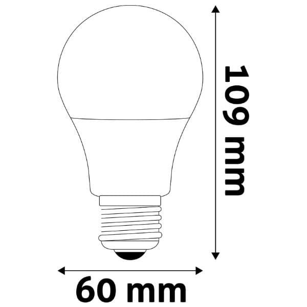 Prémiová LED žárovka E27 9,5W 1055lm EXTRA TEPLÁ, ekv. 75W, 3 roky - náhled 4