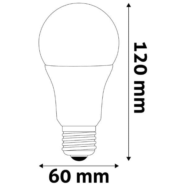 Prémiová stmívatelná LED  žárovka E27 11W 1055lm denní, ekv. 75W, 3 roky - náhled 2