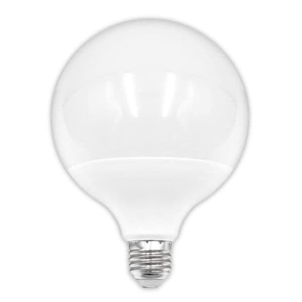 Velká LED  žárovka E27 18W, 1820lm, studená, G120, průměr 120mm, ekv. 116W