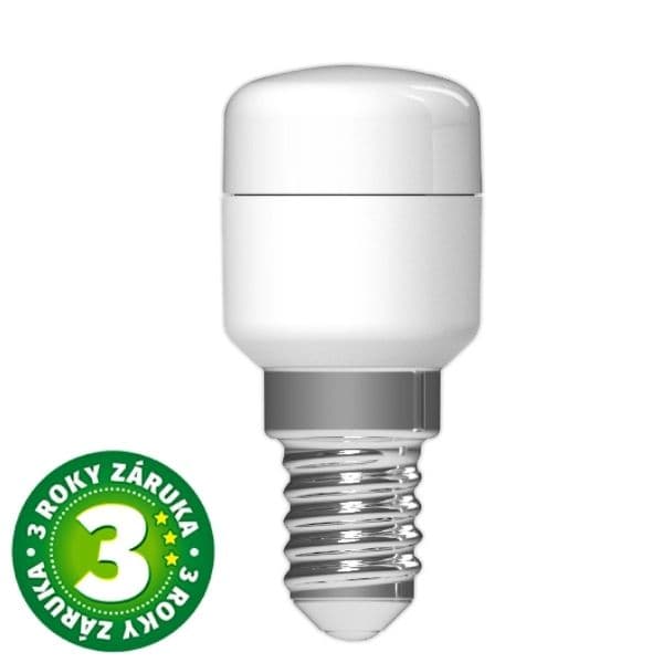 Prémiová LED žárovka E14 1,3W 150lm T26, teplá, ekv. 16W, 3 roky